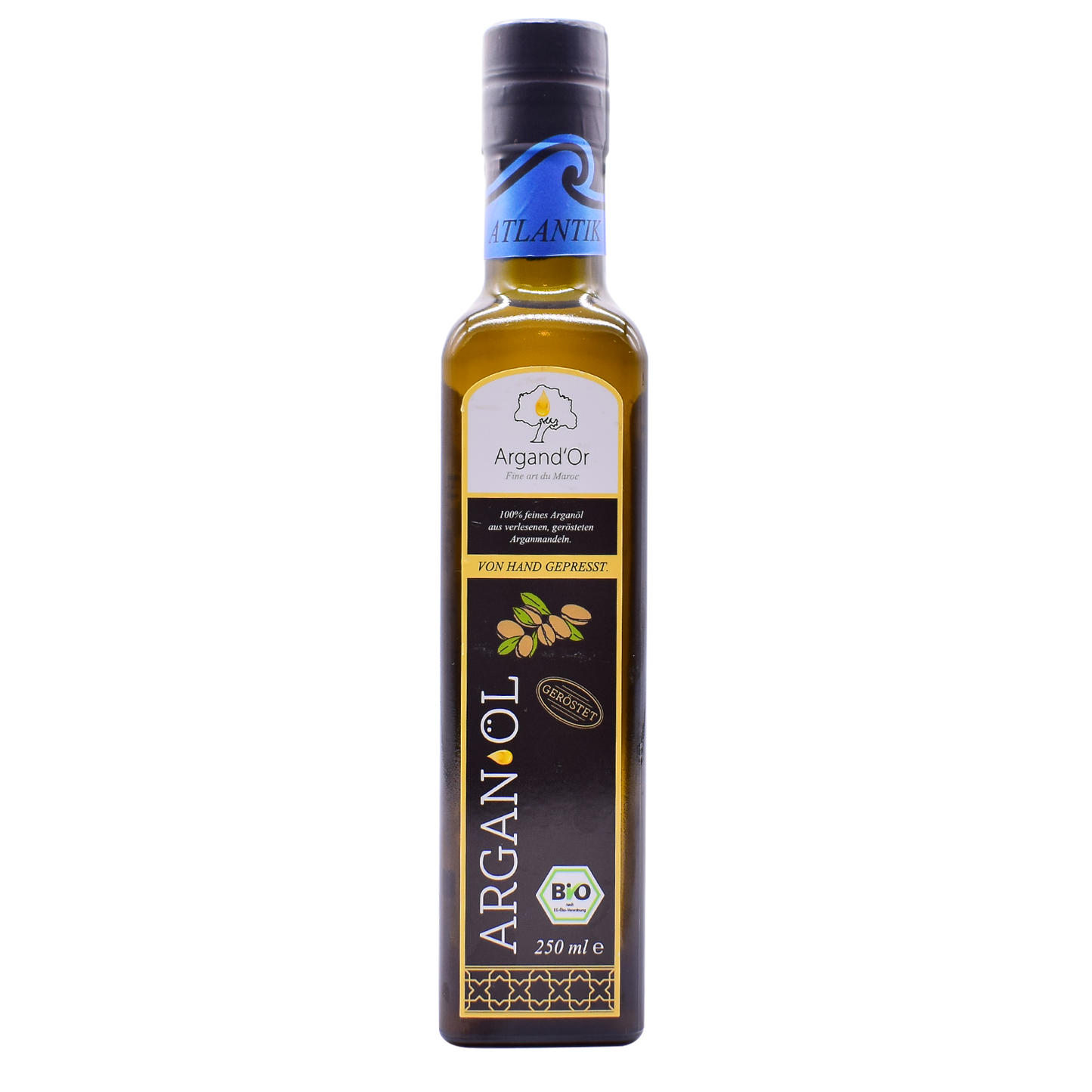 Bio-Arganöl Argand'Or Atlantik (Gourmet-Speiseöl, Region ATLANTIK) - geröstet -250 ml - Argandor