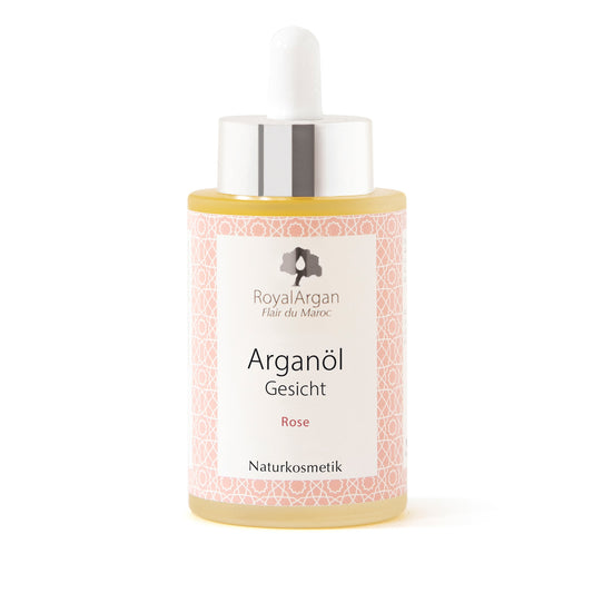 Argan-Gesichtsöl – Rose – 50ml