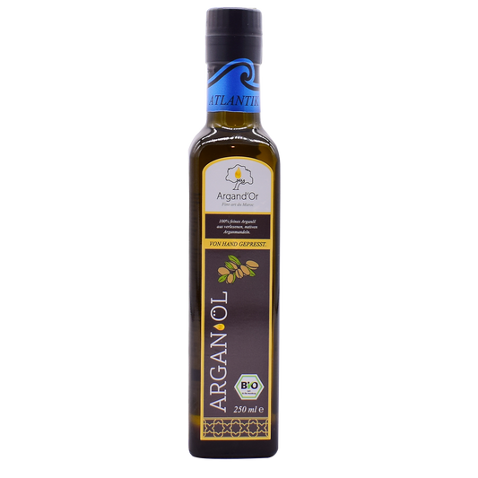 Bio-Arganöl Argand'Or Atlantik (Gourmet-Speiseöl, Region ATLANTIK) - nicht geröstet -250 ml