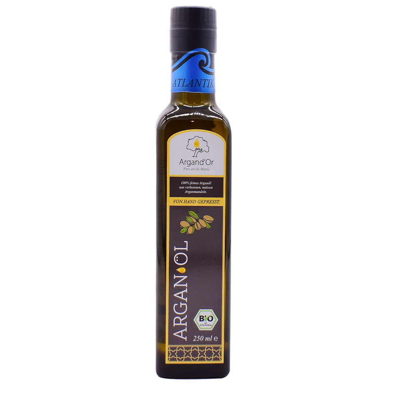 Bio-Arganöl Argand'Or Atlantik (Gourmet-Speiseöl, Region ATLANTIK) - nicht geröstet -250 ml