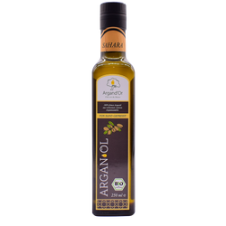 Bio-Arganöl Argand'Or Sahara (Gourmet-Speiseöl, Region SAHARA) - nicht geröstet -250 ml